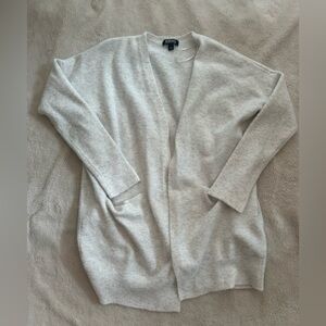 Buffalo David Bitton Open Front Fuzzy Cardigan Sweater With Pockets